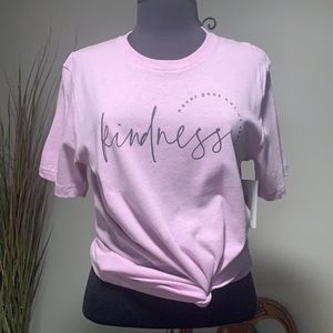 Kindness T-shirt short sleeve lavender